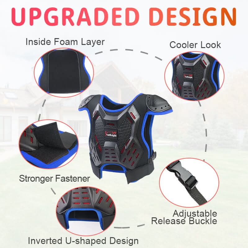 upgraded design for the youth armor suit