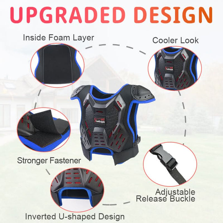 upgraded design for the youth armor suit
