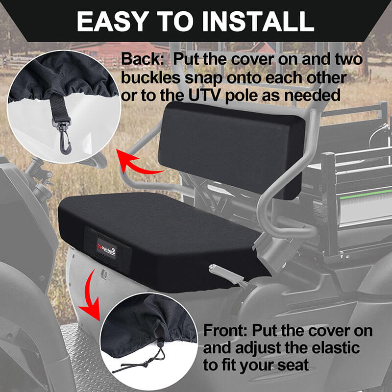 easy to install the mule seat cover