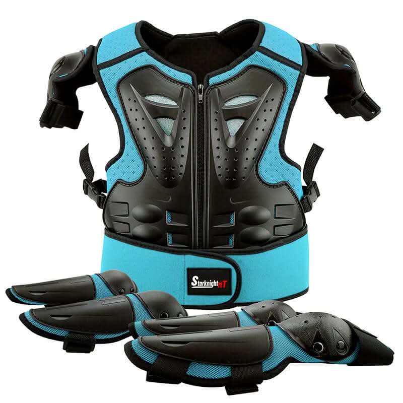 blue kids armor