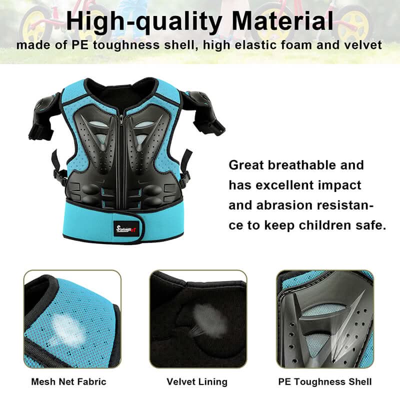 kids armor material show