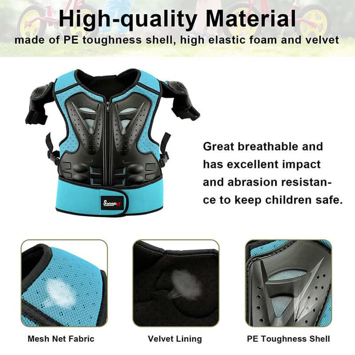 kids armor material show