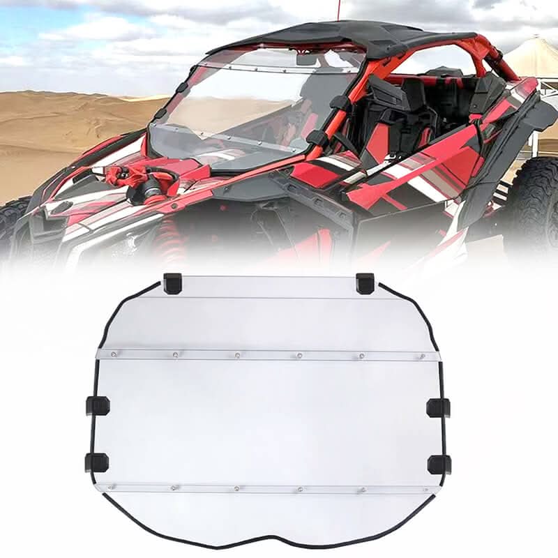 can-am maverisk x3windshield show