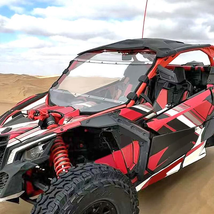 Can-Am x3 windshield show