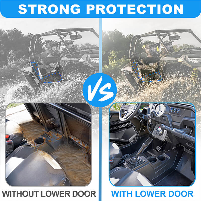strong protection of the half door