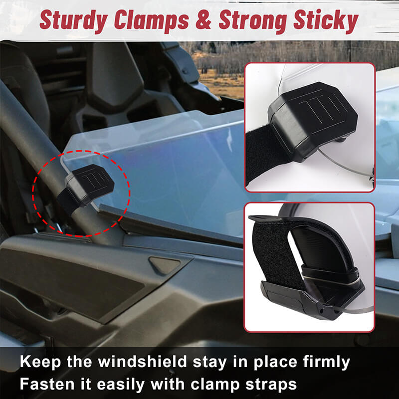 keep the windshield firmly details