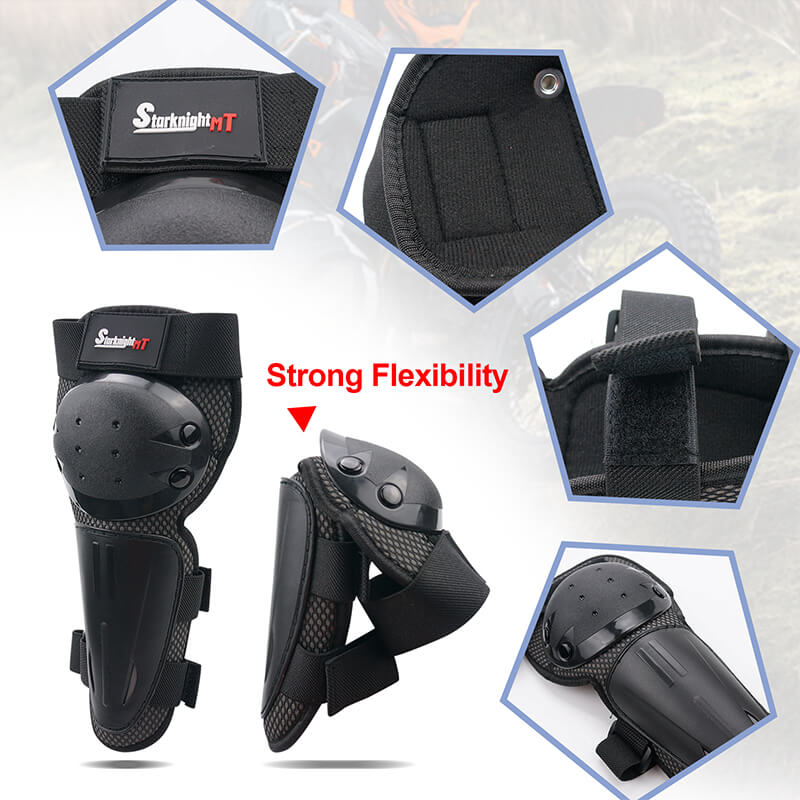 strong flexibility feature of the knee pad
