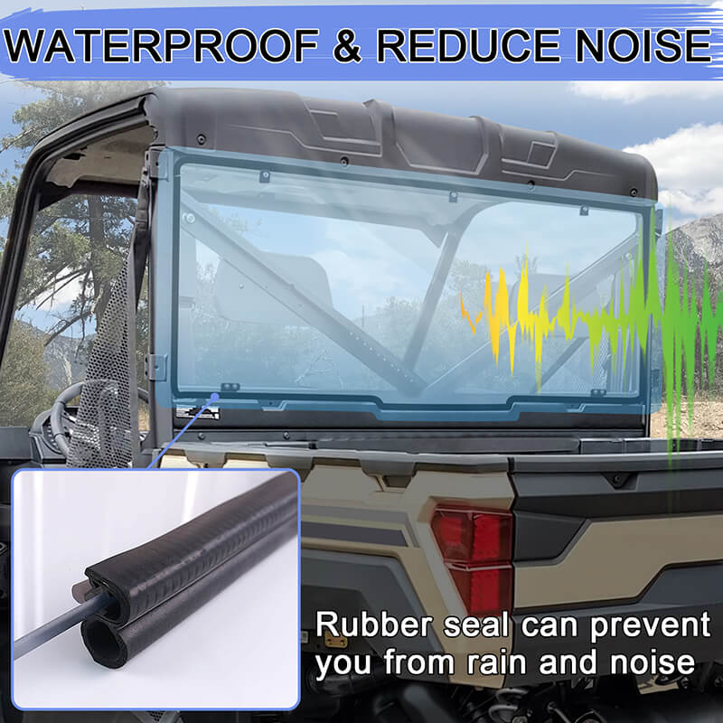waterproof and reduce noise