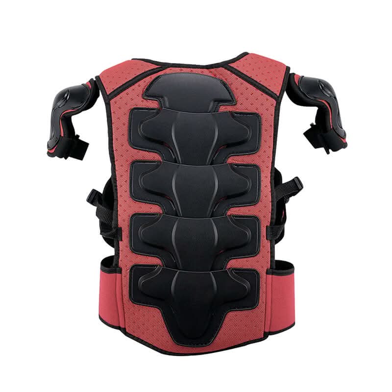 back red kids armor
