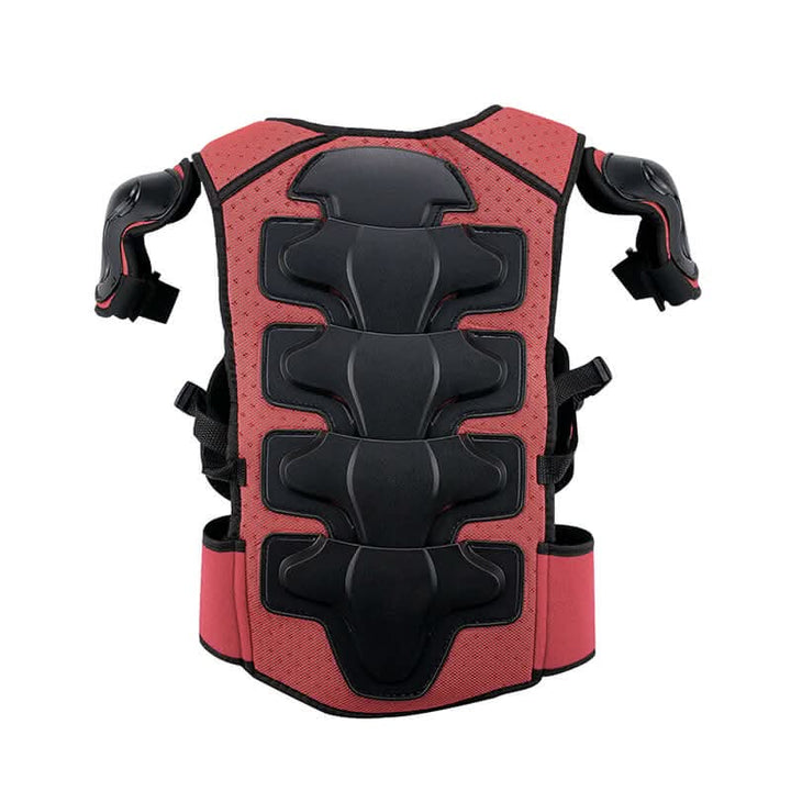back red kids armor
