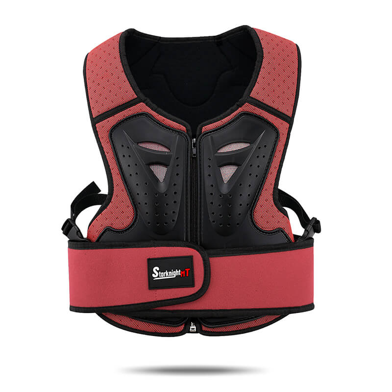 red chest protector armor