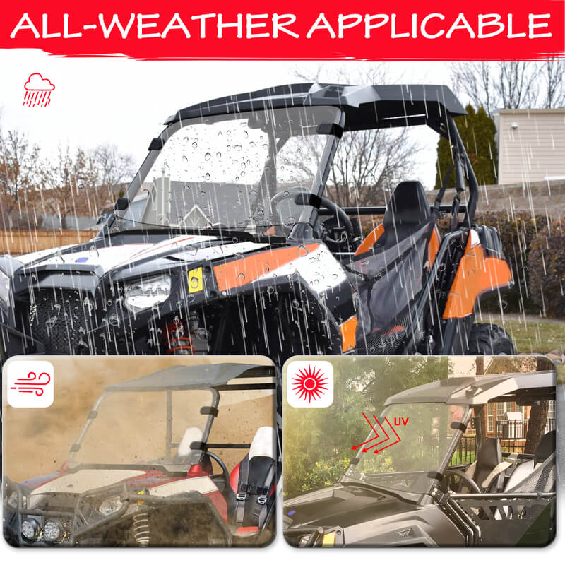 all weather applicatble windshield