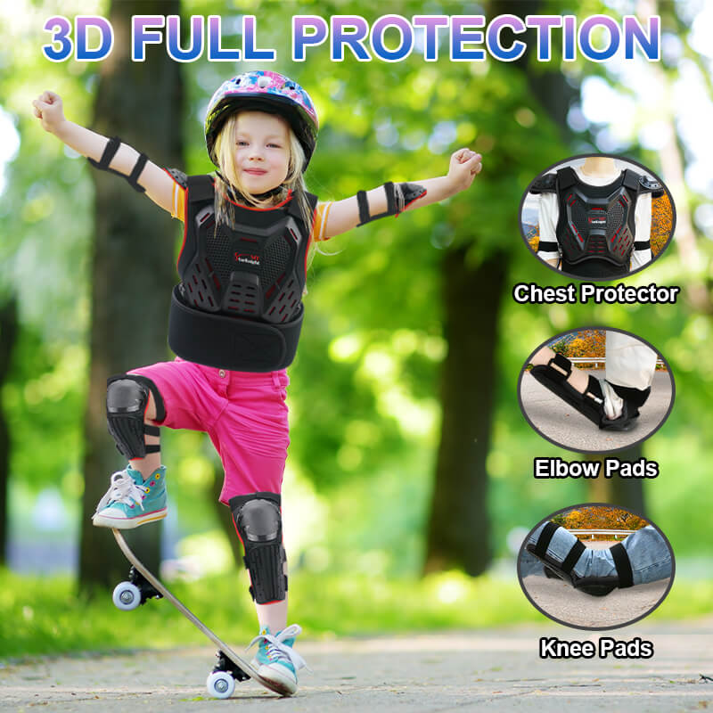 3D protection for kids gear