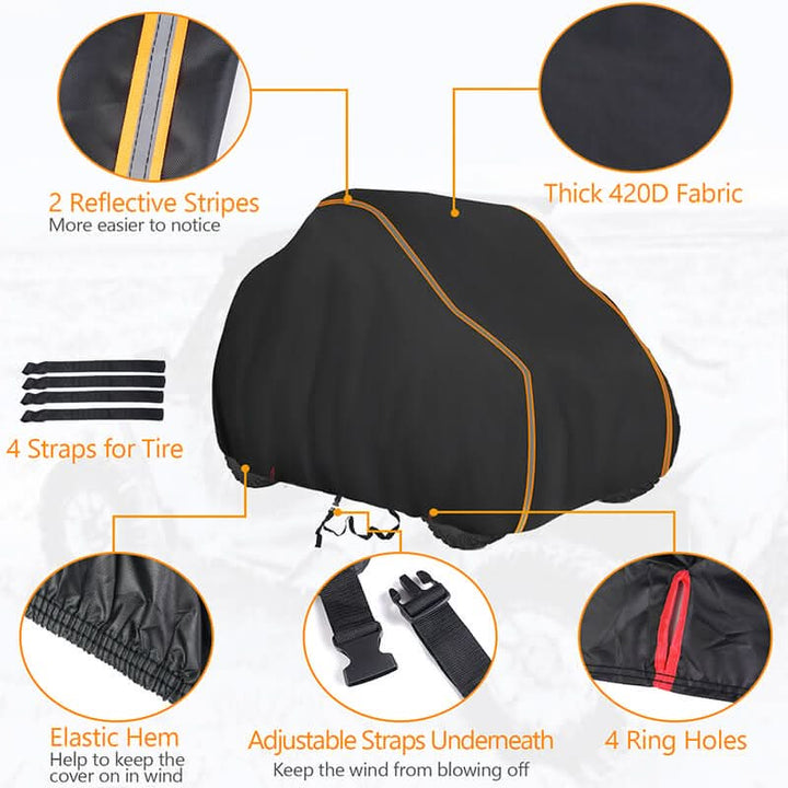 details of the reflective cover