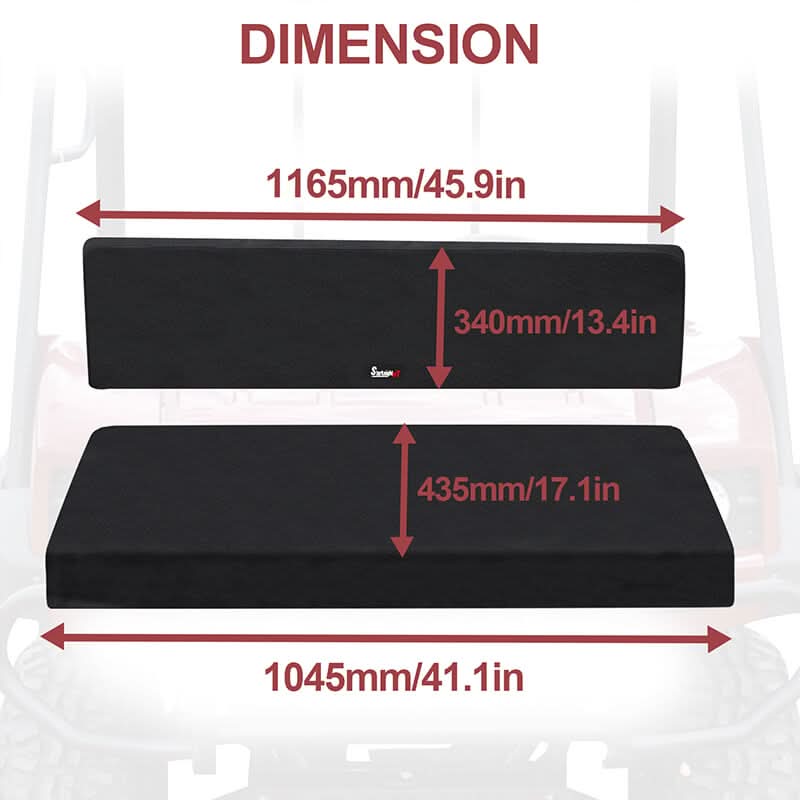 Kawasaki Mule Seat Covers dimension